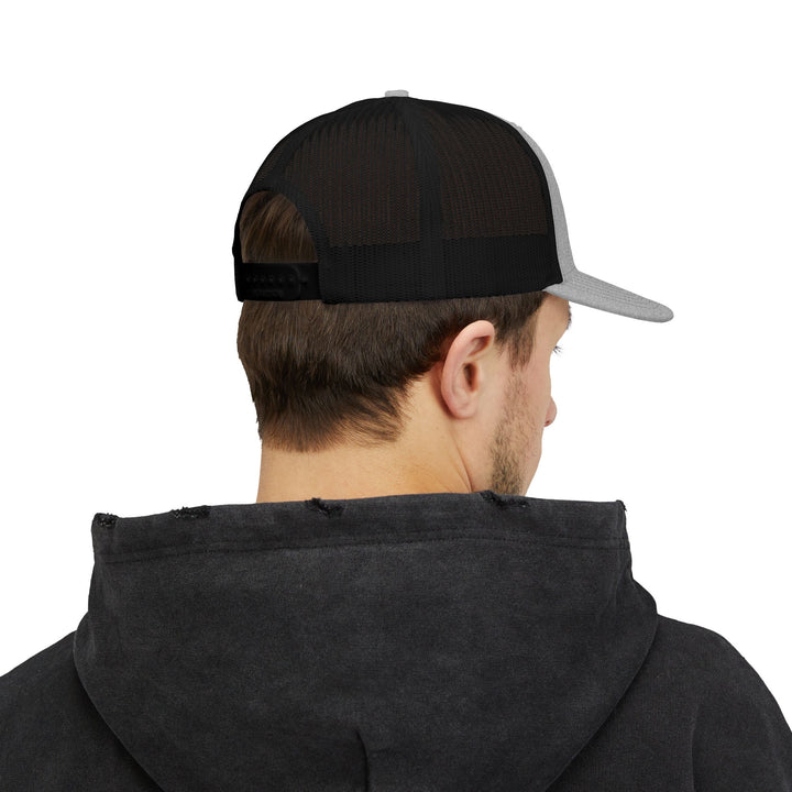 PitchGuard Embroidered Snapback Trucker Cap
