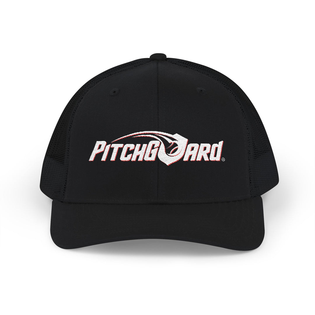 PitchGuard Embroidered Snapback Trucker Cap