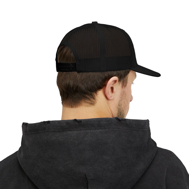 PitchGuard Embroidered Snapback Trucker Cap