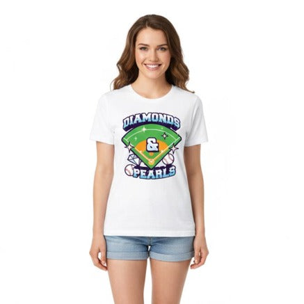 Diamonds & Pearls Baseball T-Shirt